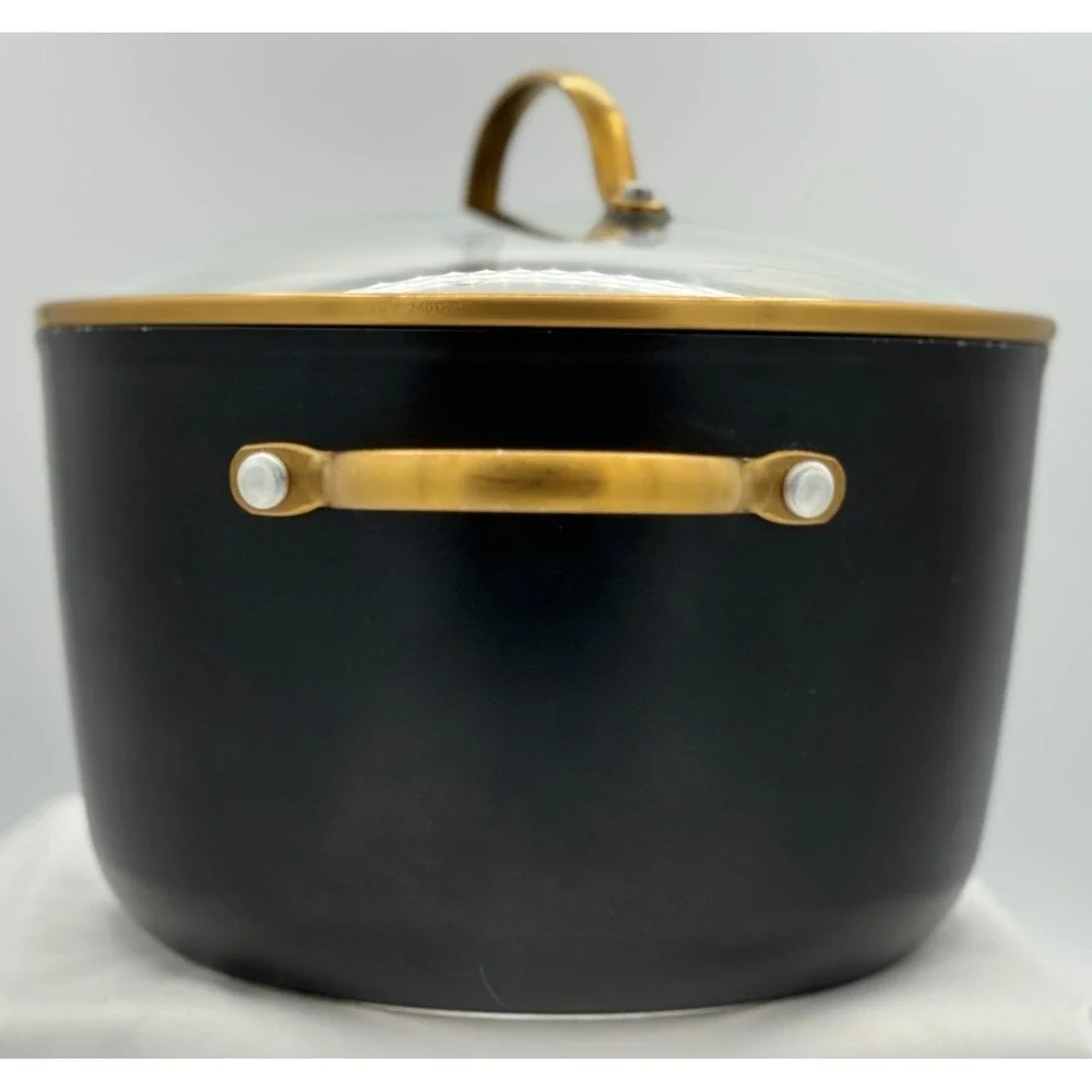 Farberware Forged Induction 6 quart Ceramic Nonstick Stockpot - Glass Lid